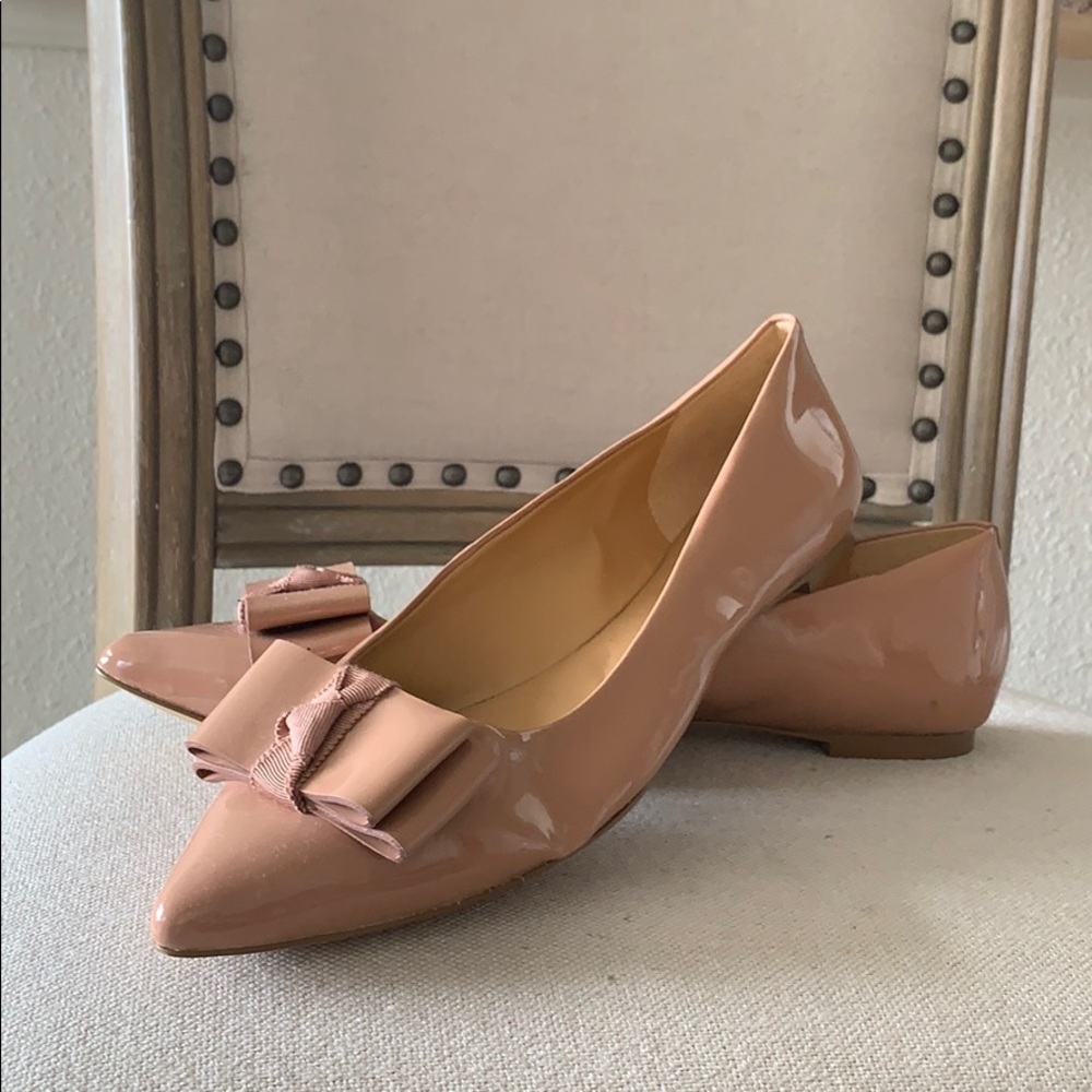 BRAND NEW | JCREW pink patent ballet flats